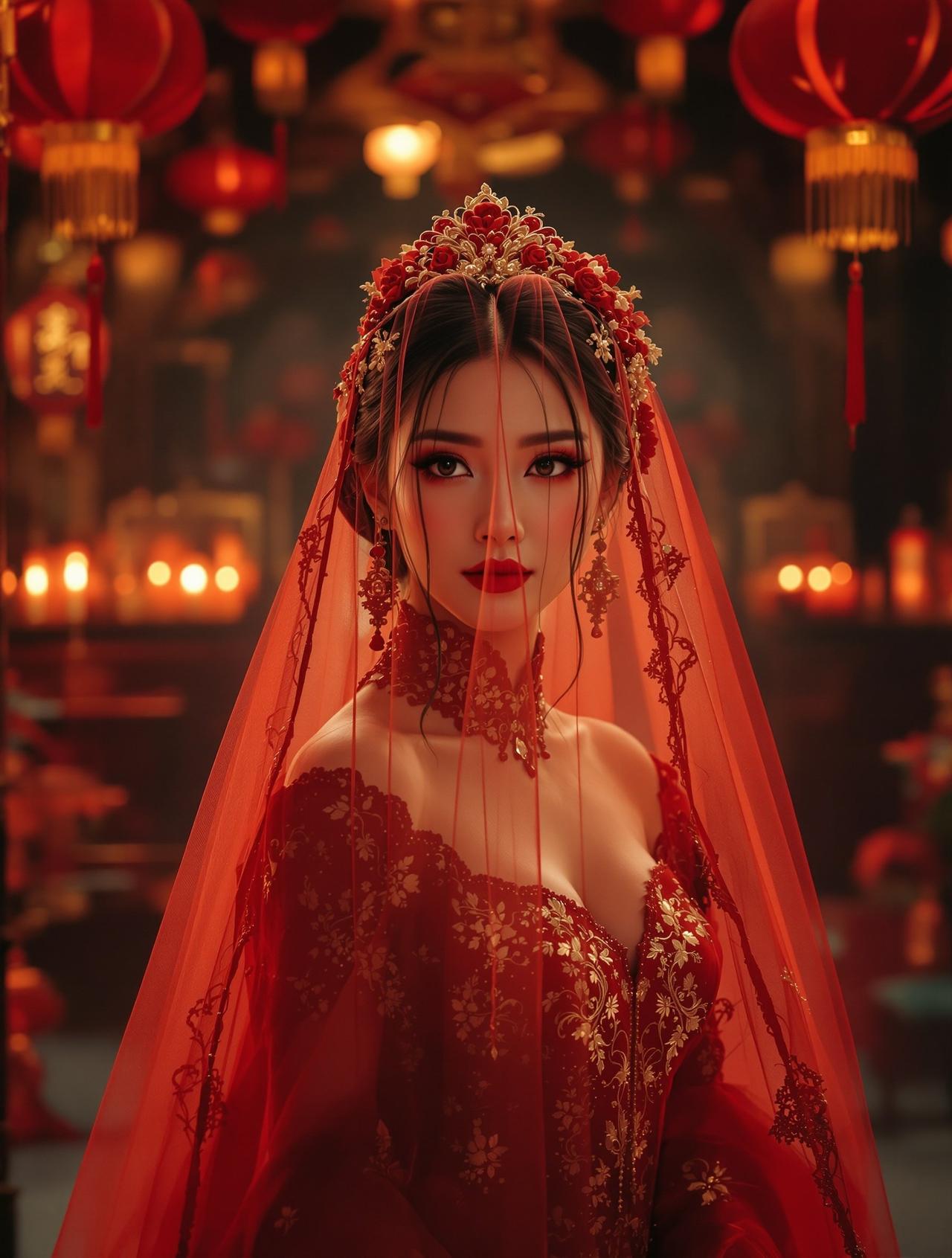 红果漫改《替嫁新娘是大佬》- 先婚后爱题材短剧封面